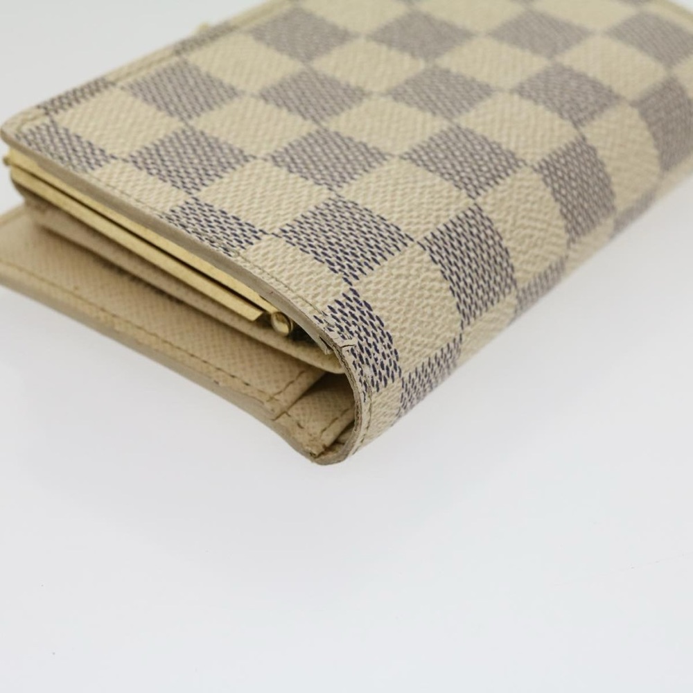 LOUIS VUITTON Damier Azur Portefeuille Viennois Bifold Wallet Auth - Picture 16 of 16
